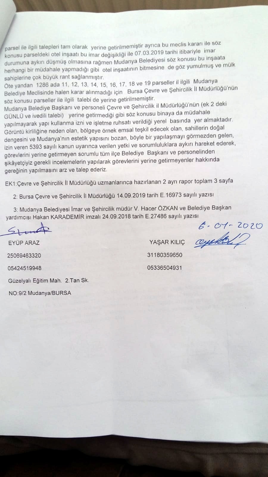 OTEL NAATI LE LGL SU DUYURUSU